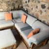 Nice but faded outdoor couch set