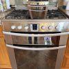 GE Double Oven Propane Stove