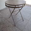 Round Foldable Bistro Table